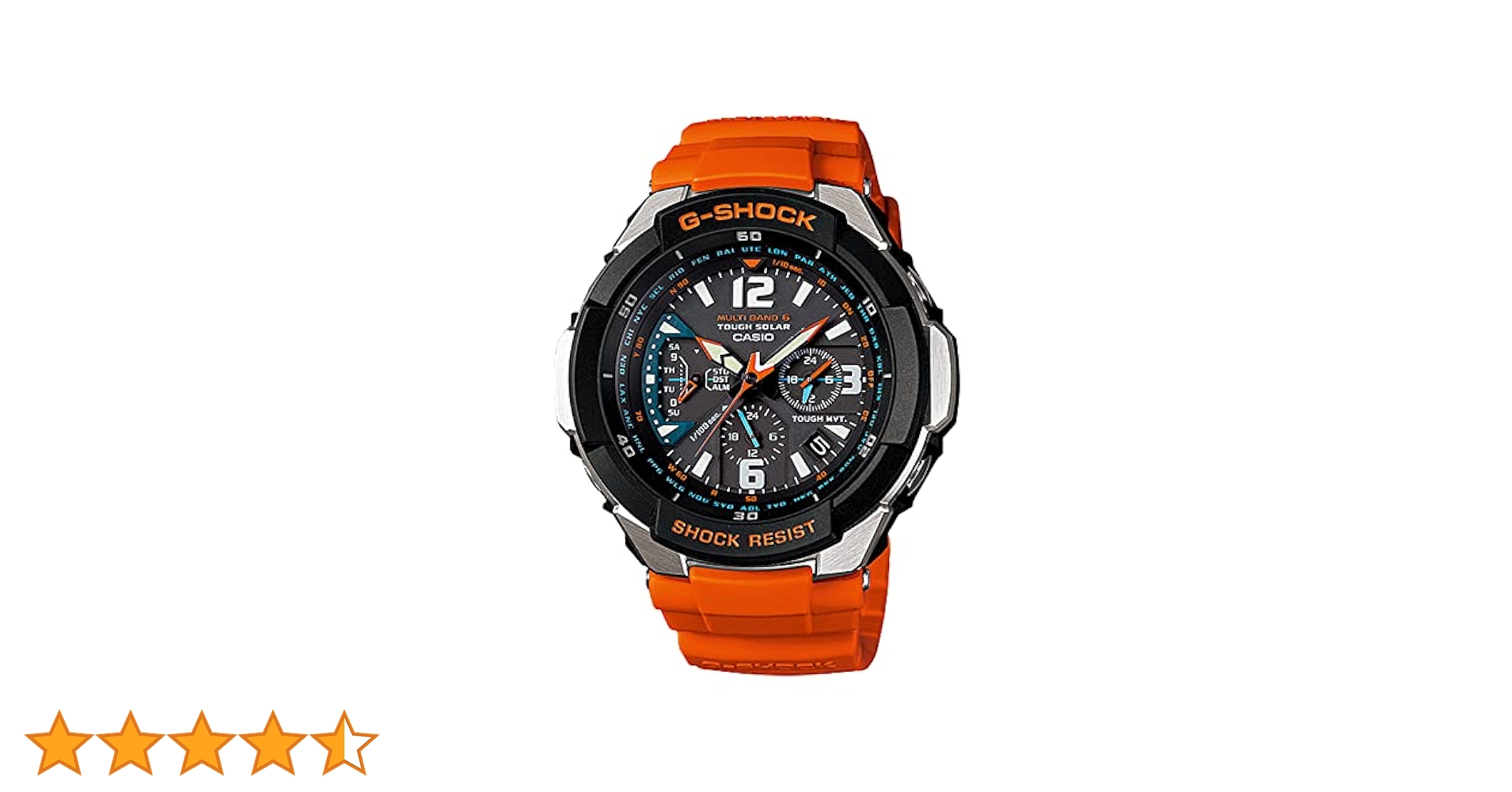 Gショック スカイコックピット 電波ソーラー GW-3000M-4AER G-SHOCK ジーショック Gショック 電波ソーラー オレンジ